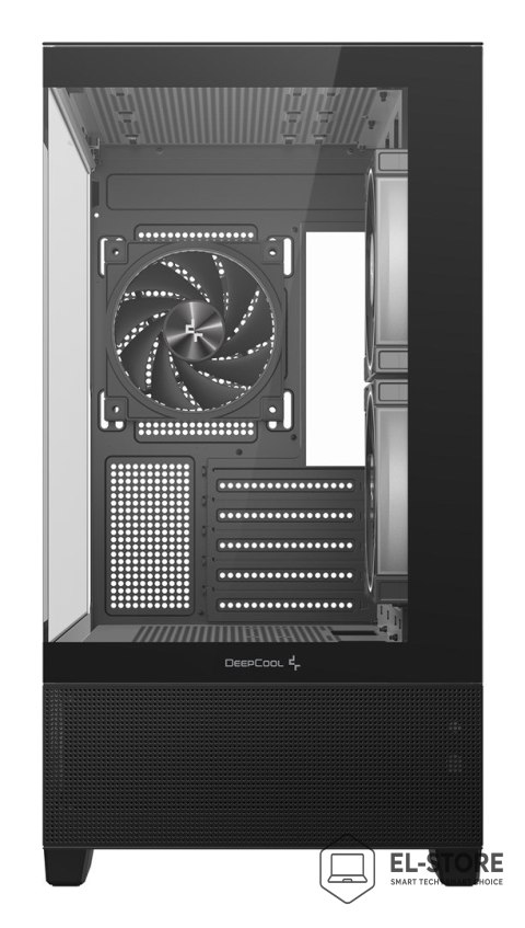 DEEPCOOL DeepCool CG380 3F Midi Tower Czarny