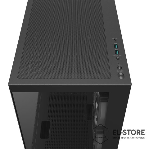 DEEPCOOL DeepCool CG380 3F Midi Tower Czarny