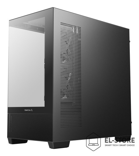 DEEPCOOL DeepCool CG380 3F Midi Tower Czarny