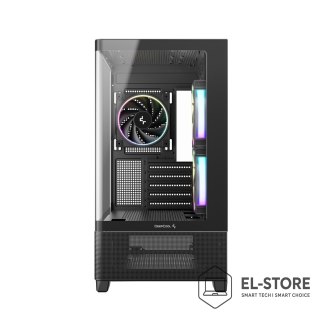 DEEPCOOL DeepCool CG380U 3F Tower Czarny