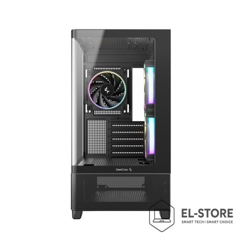 DEEPCOOL DeepCool CG380U 3F Tower Czarny