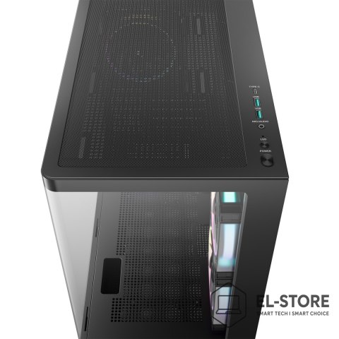 DEEPCOOL DeepCool CG380U 3F Tower Czarny