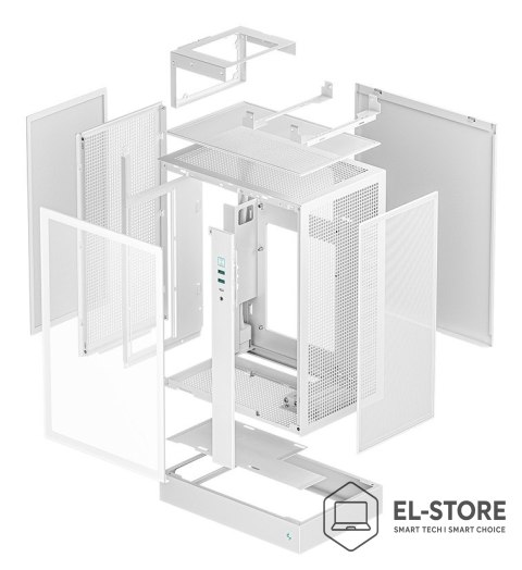 DEEPCOOL Obudowa DeepCool CH170 PLUS WH