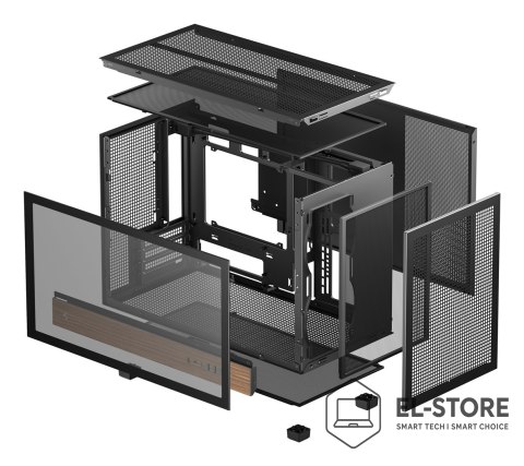 DEEPCOOL Obudowa DeepCool CH260 WOOD