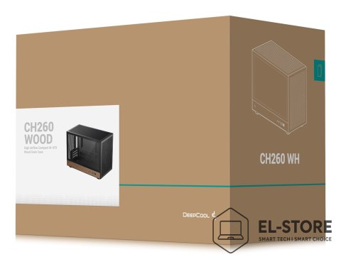 DEEPCOOL Obudowa DeepCool CH260 WOOD