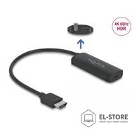 DELOCK DeLOCK Adapter HDMI-A męski > USB Type-C żeński czarny