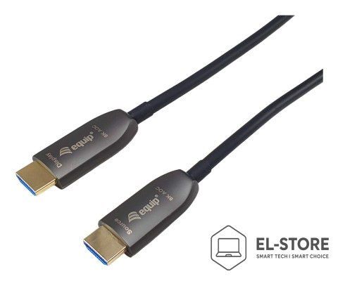 EQUIP Kabel HDMI PHS Ethernet 2.1 A-A St/St 50.0m 8K60Hz HDRopt.