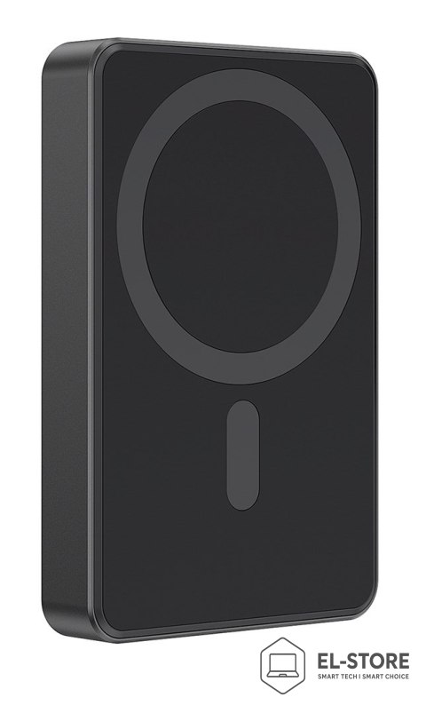 GEMBIRD GEMBIRD BEZPRZEWODOWY POWERBANK MAGNETYCZNY 15W 10000 MAH, CZARNY