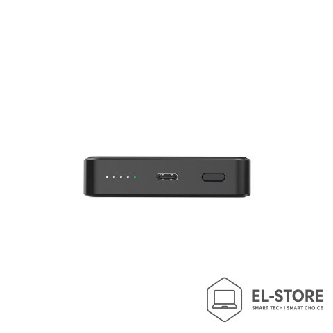 GEMBIRD GEMBIRD BEZPRZEWODOWY POWERBANK MAGNETYCZNY 15W 10000 MAH, CZARNY