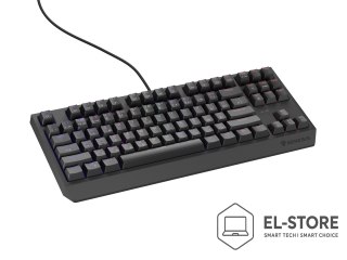 GENESIS KLAWIATURA DLA GRACZY GENESIS THOR 230 TKL CZ/SK RGB MECHANICZNA OUTEMU RED CZARNA HOT SWAP