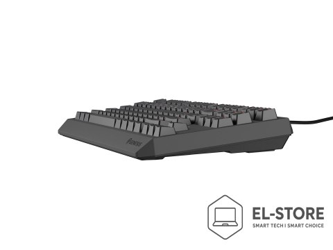 GENESIS KLAWIATURA DLA GRACZY GENESIS THOR 230 TKL CZ/SK RGB MECHANICZNA OUTEMU RED CZARNA HOT SWAP