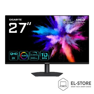 Gigabyte MONITOR GIGABYTE QD-OLED 27" GO27Q24A 240Hz