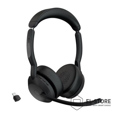 Jabra Jabra 25599-999-899 słuchawki/zestaw słuchawkowy Bezprzewodowy Opaska na głowę Biuro/centrum telefoniczne Bluetooth Podstawka do