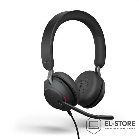 Jabra Słuchawki Jabra Evolve2 40 SE MS Stereo - Headset - On-Ear