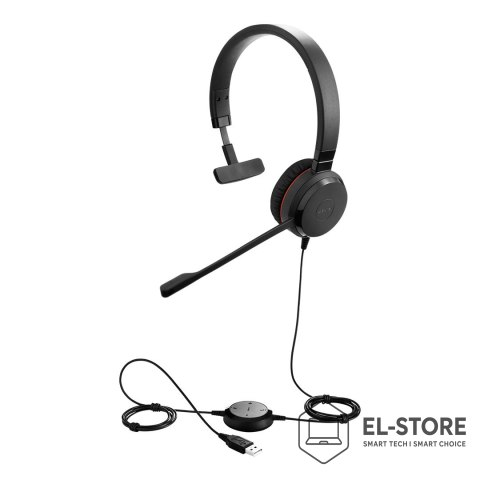 Jabra Zestaw słuchawkowy Przewodowy Jabra Evolve 30 II UC mono USB-A