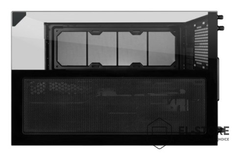LIAN LI Lian Li O11 Vision-M PC-Gehäuse, Micro-ATX, Tempered Glass - schwarz