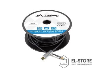 Lanberg LANBERG KABEL HDMI M/M V2.0 30M OPTYCZNY AOC CA-HDMI-20FB-0300-BK