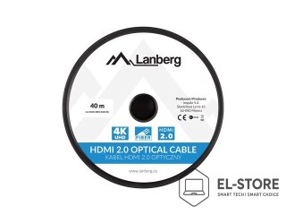 Lanberg LANBERG KABEL HDMI M/M V2.0 30M OPTYCZNY AOC CA-HDMI-20FB-0300-BK