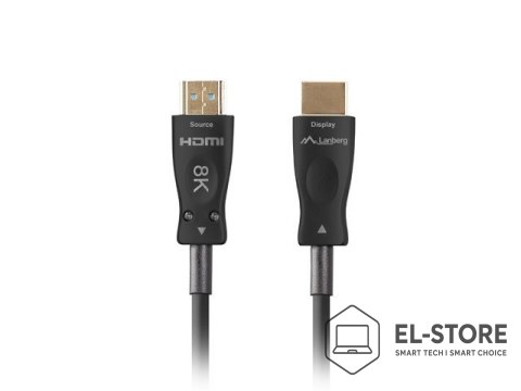 Lanberg LANBERG KABEL HDMI M/M V2.1 20M 8K OPTYCZNY AOC CA-HDMI-30FB-0200-BK