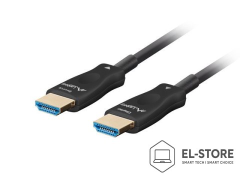 Lanberg LANBERG KABEL HDMI M/M V2.1 20M 8K OPTYCZNY AOC CA-HDMI-30FB-0200-BK