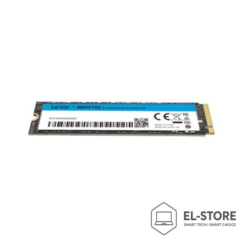 Lexar Lexar NM610 Pro NVMe SSD, PCIe 3.0 M.2 Typ 2280 - 500 GB