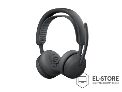 Logitech Logitech Zone Wireless 2 ES Zestaw słuchawkowy Bezprzewodowy Opaska na głowę Business/Everyday USB Type-C Bluetooth Grafitowy