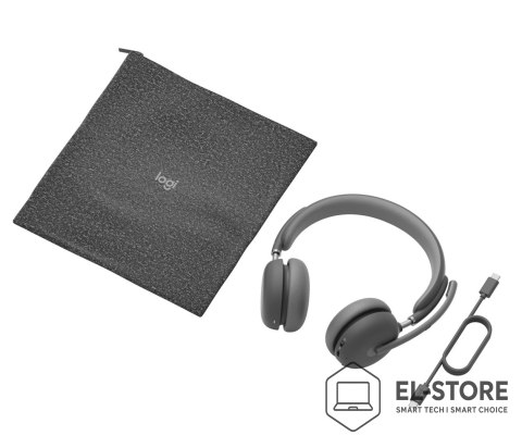 Logitech Logitech Zone Wireless 2 Zestaw słuchawkowy Przewodowy i Bezprzewodowy Opaska na głowę Biuro/centrum telefoniczne USB Type-C Blu