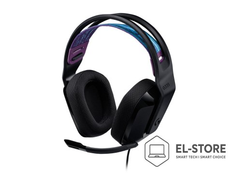 Logitech Słuchawki gamingowe Logitech G335 czarne 981-000978