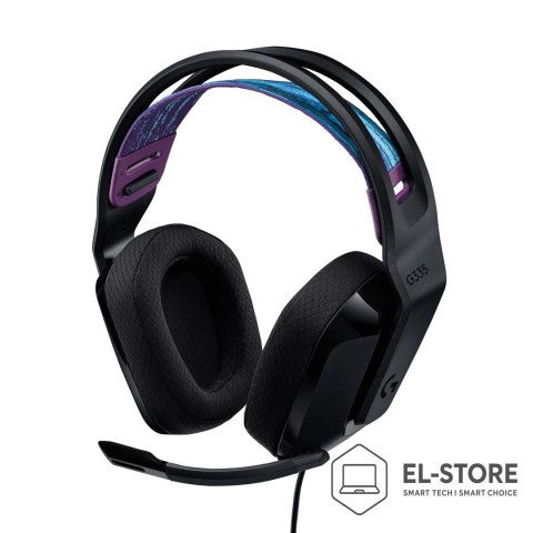 Logitech Słuchawki gamingowe Logitech G335 czarne 981-000978