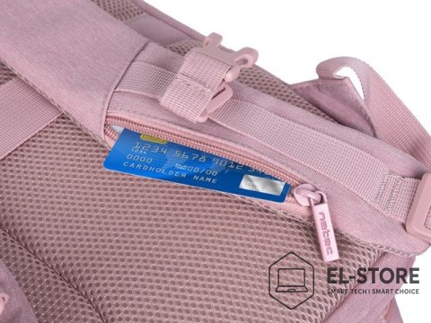 NATEC NATEC PLECAK DO LAPTOPA CAMEL LITE RÓŻOWY 15.6 19L