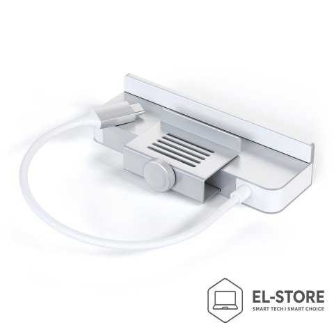 No name Satechi Aluminum USB-C Clamp Hub Pro dla Apple iMac (6 in 1)