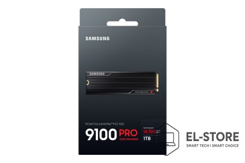 Samsung Dysk SSD Samsung 9100 Pro 1TB M.2 2280 PCI-E x4 Gen5 NVMe
