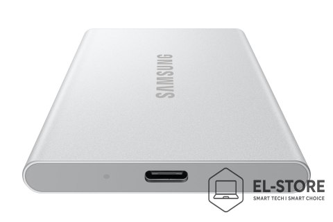 Samsung Dysk zewnętrzny SSD Samsung T7 Resurrected 2TB Srebrny