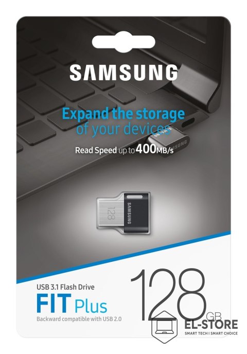Samsung SAMSUNG FLASH FIT Plus 128GB MUF-128AB/APC GRAY