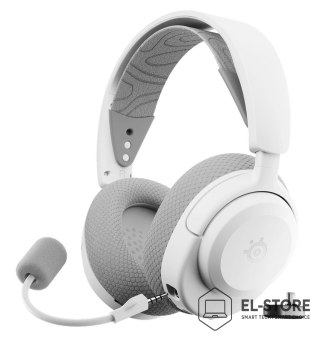 SteelSeries Steelseries Arctis Nova 3P Zestaw słuchawkowy Bezprzewodowy Opaska na głowę Gaming USB Type-C Bluetooth Biały