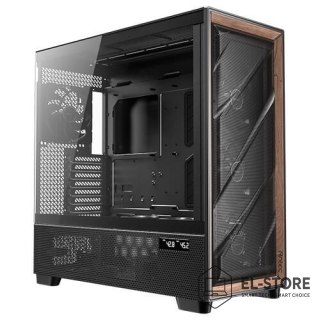 Antec Antec FLUX PRO Full Tower Czarny, Drewno