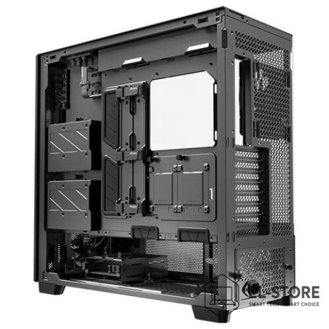 Antec Antec FLUX PRO Full Tower Czarny, Drewno