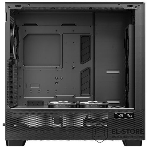 Antec Antec FLUX PRO Full Tower Czarny, Drewno