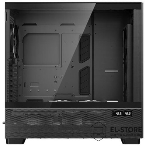 Antec Antec FLUX PRO Full Tower Czarny, Drewno