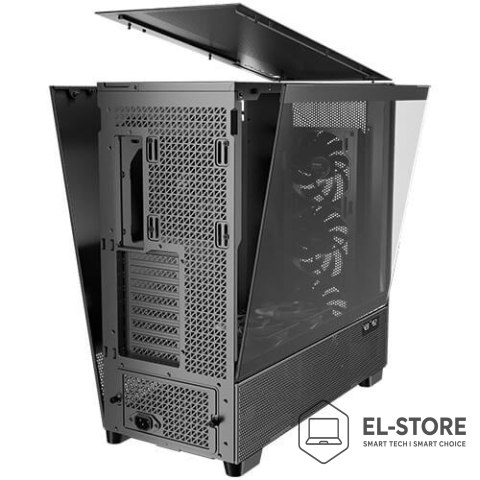 Antec Antec FLUX PRO Full Tower Czarny, Drewno