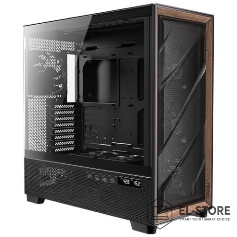 Antec Antec FLUX PRO Full Tower Czarny, Drewno