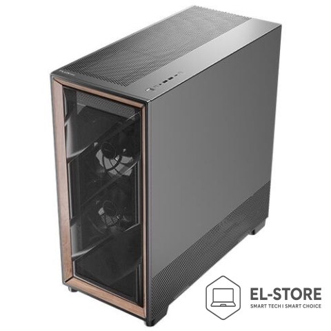 Antec Antec FLUX PRO Full Tower Czarny, Drewno