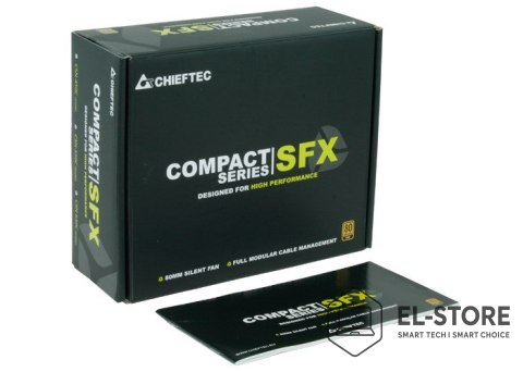 Chieftec Chieftec CSN-450C moduł zasilaczy 450 W 20+4 pin ATX SFX Czarny