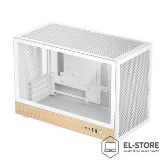 DEEPCOOL Obudowa DeepCool CH260 WOOD biała