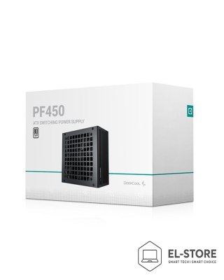 DEEPCOOL Zasilacz DeepCool PF450 450W 20+4 pin ATX (R-PF450D-HA0B-EU) Czarny