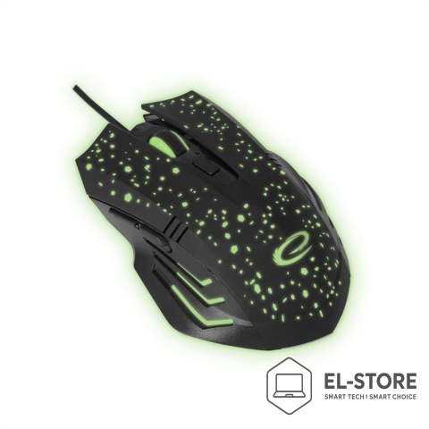 Esperanza ESPERANZA MYSZ PRZEWOD. 6D DLA GRACZY GALAXY USB-C EGM212