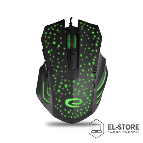 Esperanza ESPERANZA MYSZ PRZEWOD. 6D DLA GRACZY GALAXY USB-C EGM212
