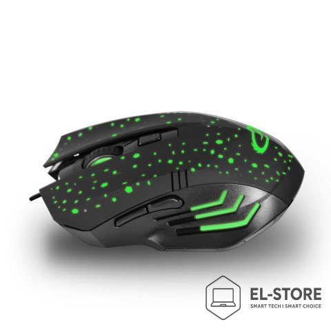 Esperanza ESPERANZA MYSZ PRZEWOD. 6D DLA GRACZY GALAXY USB-C EGM212