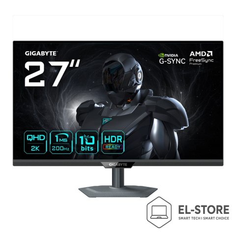 Gigabyte GIGABYTE G27Q2 monitor komputerowy 68,6 cm (27") 2560 x 1440 px Quad HD LED Czarny