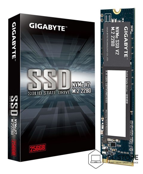Gigabyte Gigabyte SSD | 256 GB | SSD form factor M.2 2280 | Solid-state drive interface PCIe 3.0 x4 NVMe | Read speed 3200 MB/s | Write s